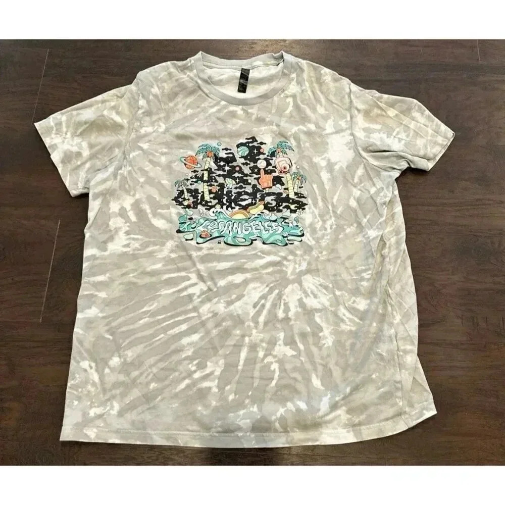 Los Angeles adidas shirt‎ size large b12